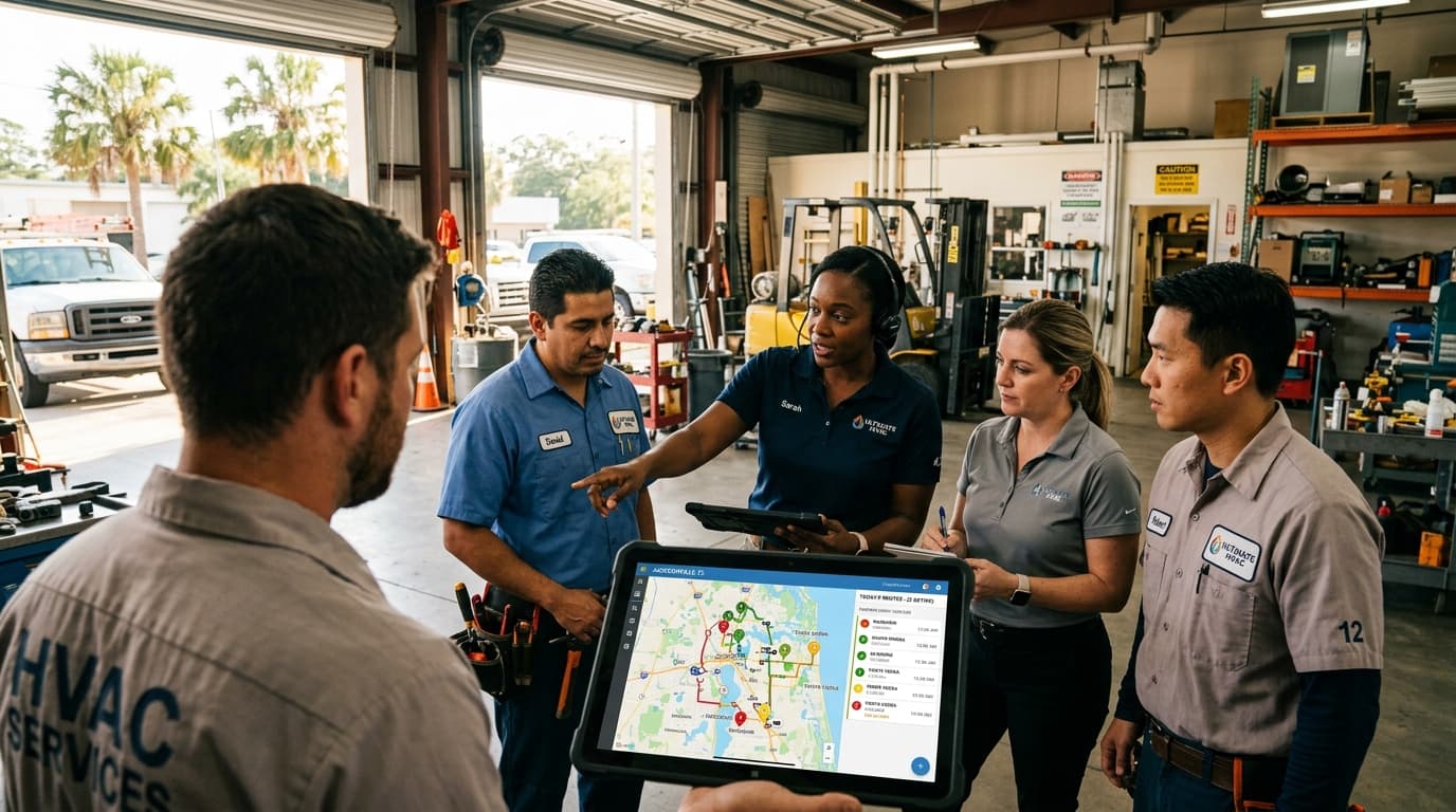 Automating Scheduling and Dispatch for Tampa Service Businesses